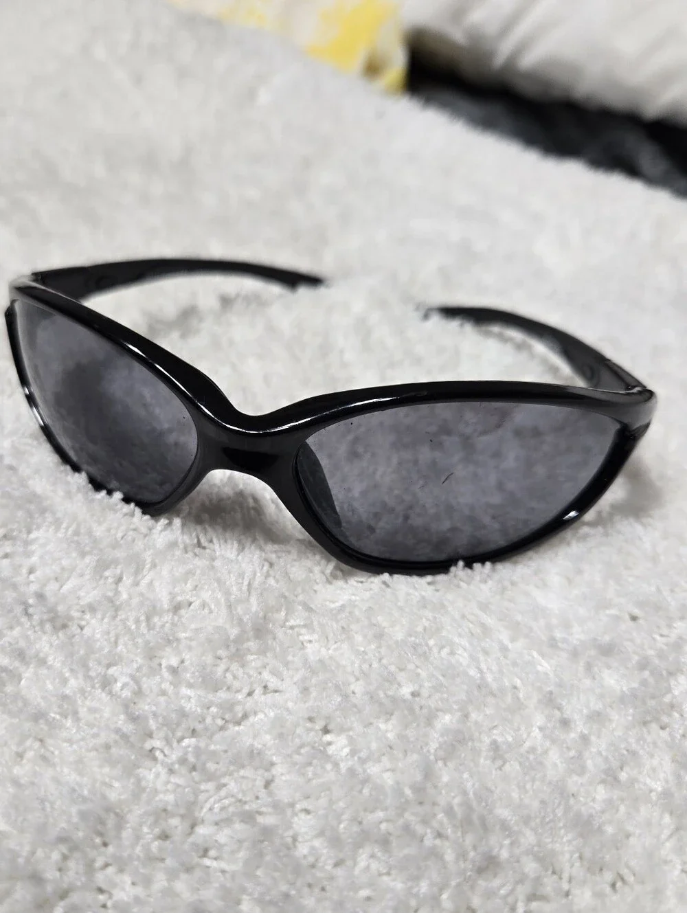 Solaray Black Sport Sunglasses Unisex